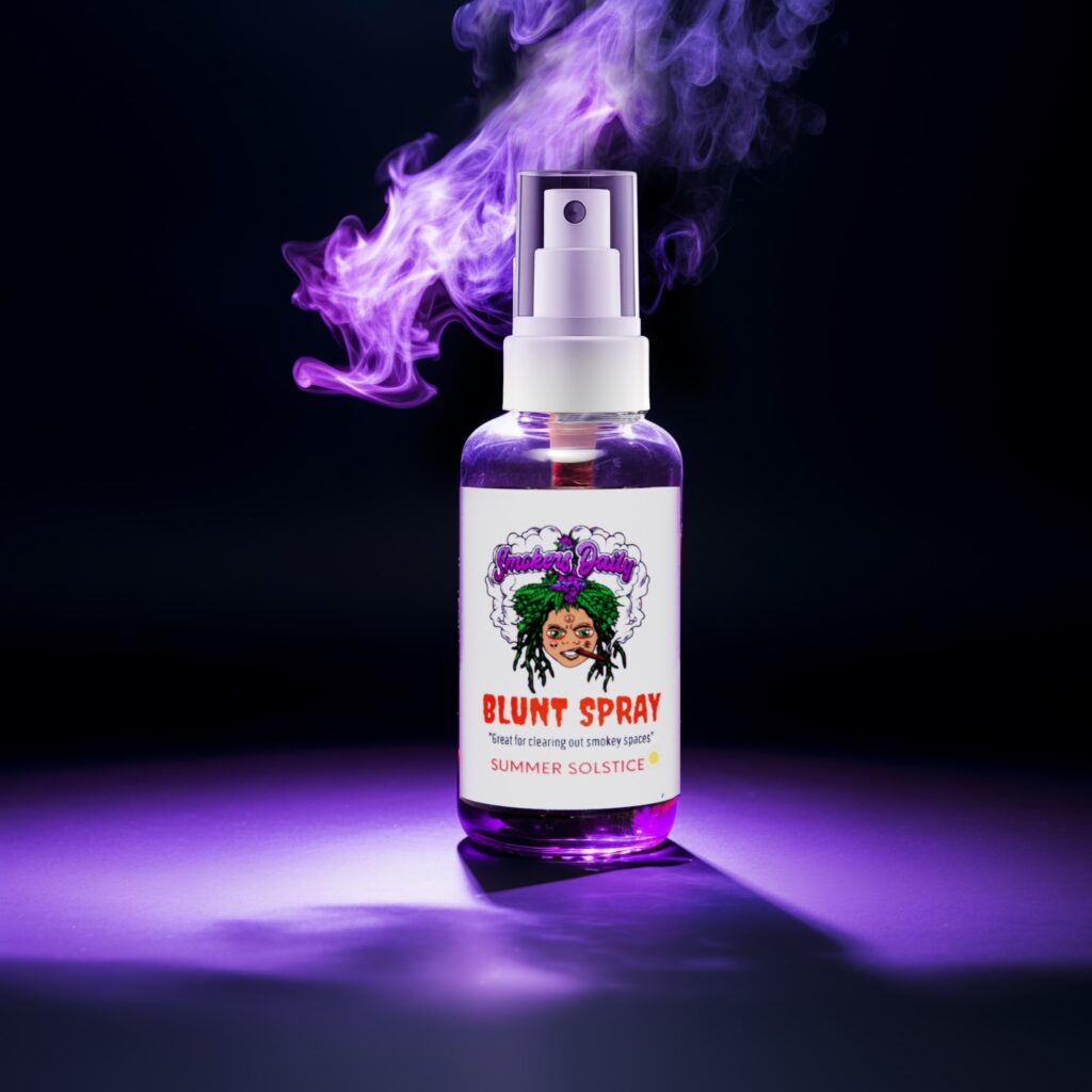 Smokers daily blunt spray