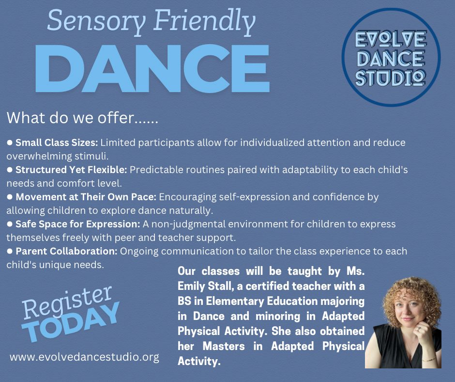 Sensory Friendly Dance Program