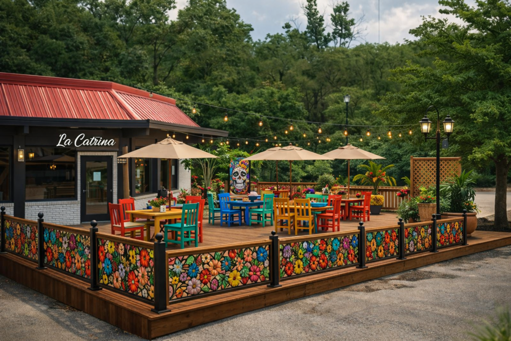 La Catrina Patio Fiesta – Outdoor Dining Experience