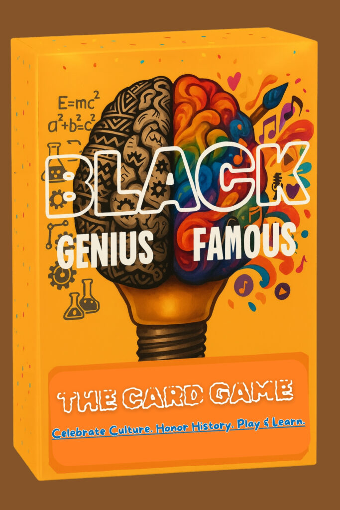Black Genius Black Famous Educational Game