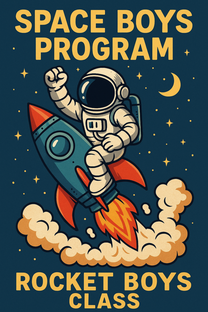 SPACE BOYS – FUNdational Men’s Gymnastics Training Program