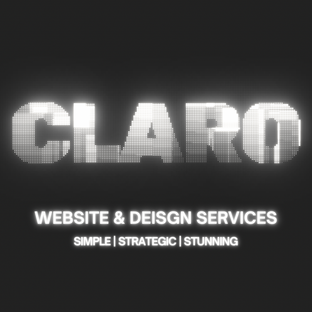 Claro Website Design