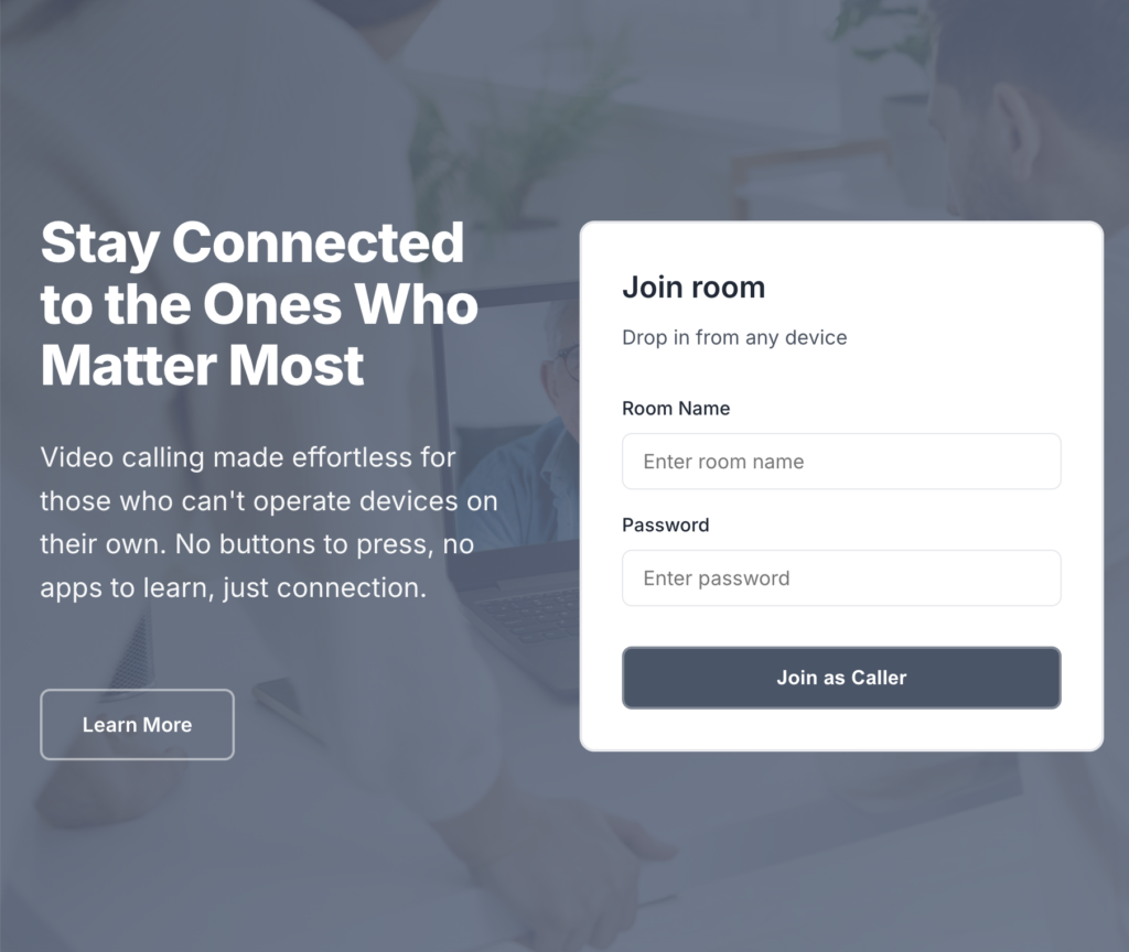 Voisee — Automatic Video Calls for Older Adults
