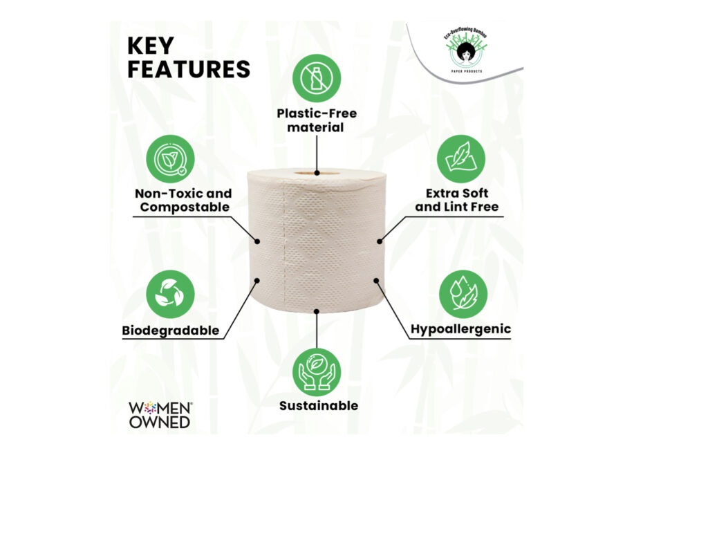 100% Virgin Bamboo Paper Products